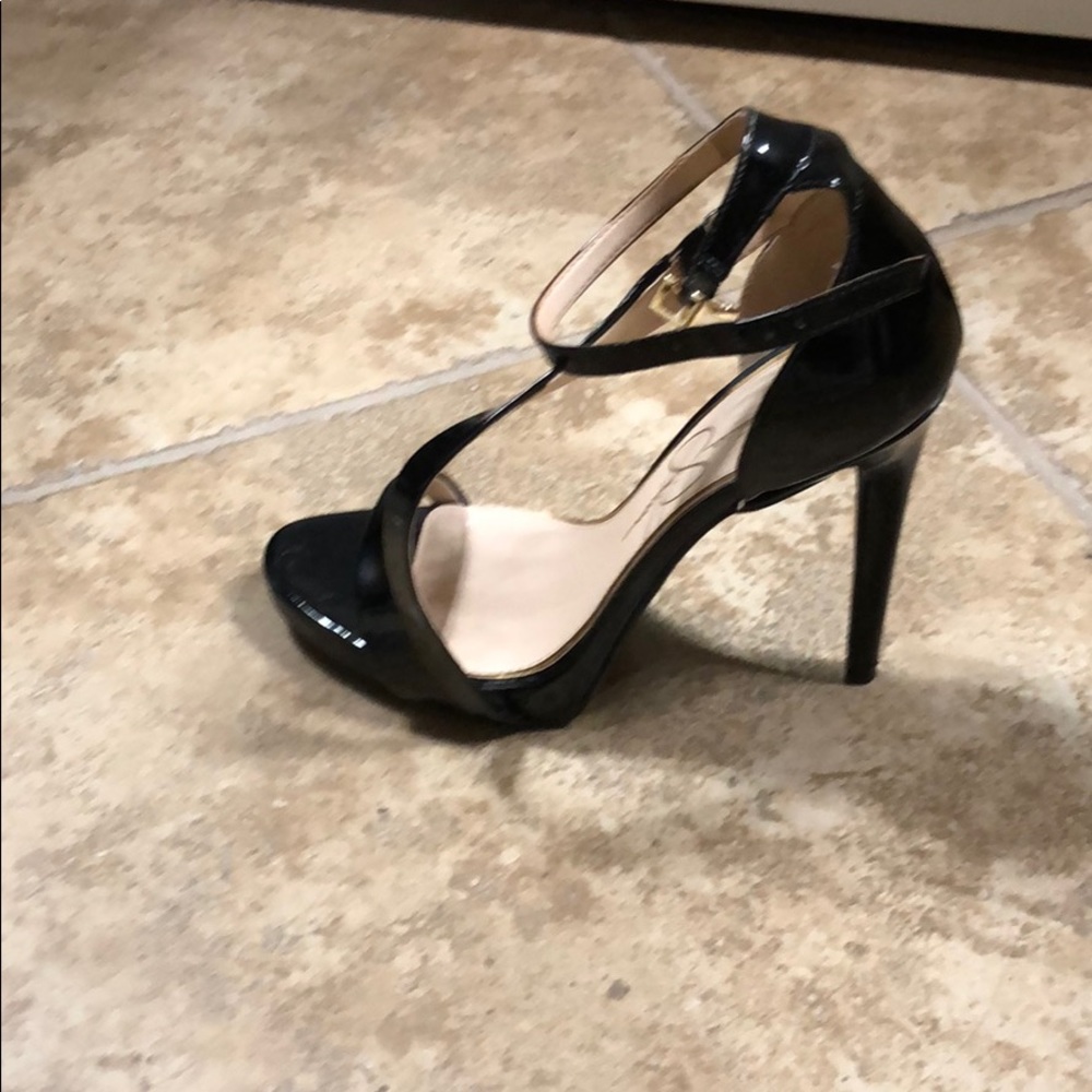 Black Patent Heels